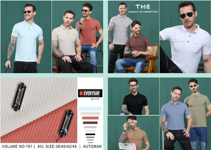 Knit Vol 761 Everyday Mens Tshirts Exporter Gujarat