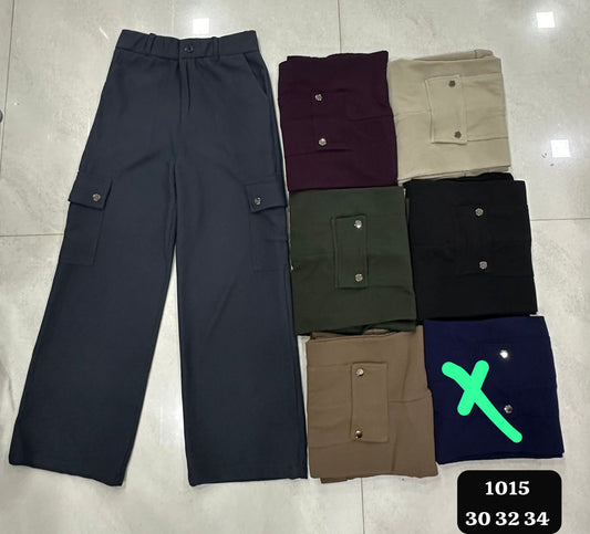 Knitted Cord Lycra 1015 Dream Divine Women Pants Manufacturer Ahmedabad