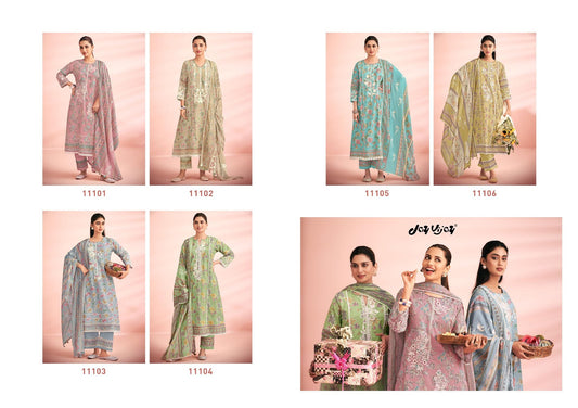 Knock Knock Jay Vijay Cotton Pant Style Suits Wholesaler Gujarat