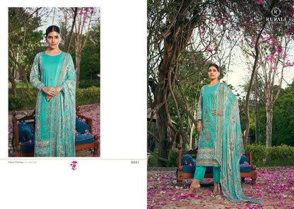 Kohinoor Rupali Pure Lawn Pant Style Suits Wholesaler India