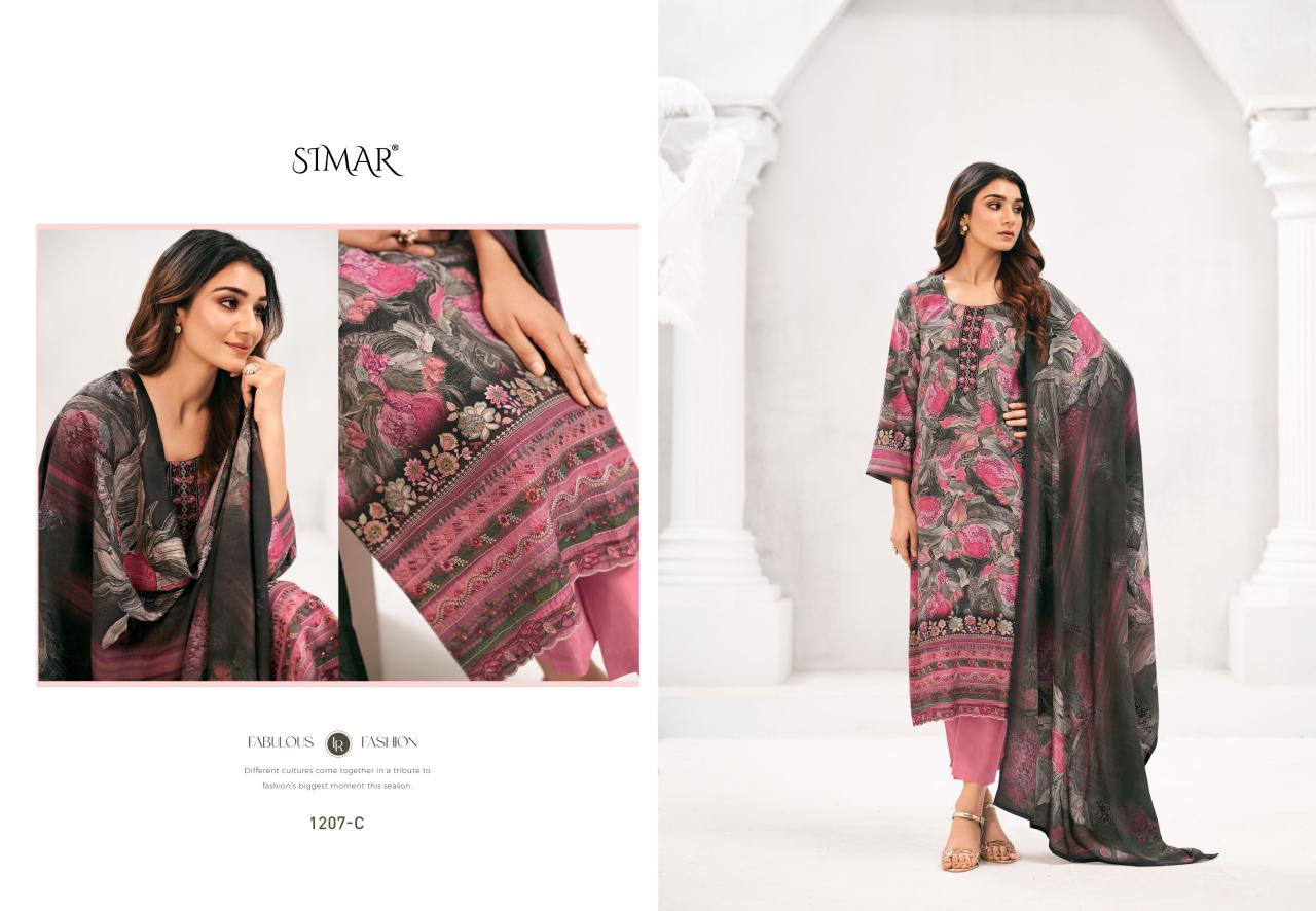 Kohira Simar Modal Muslin Pant Style Suits Supplier Gujarat