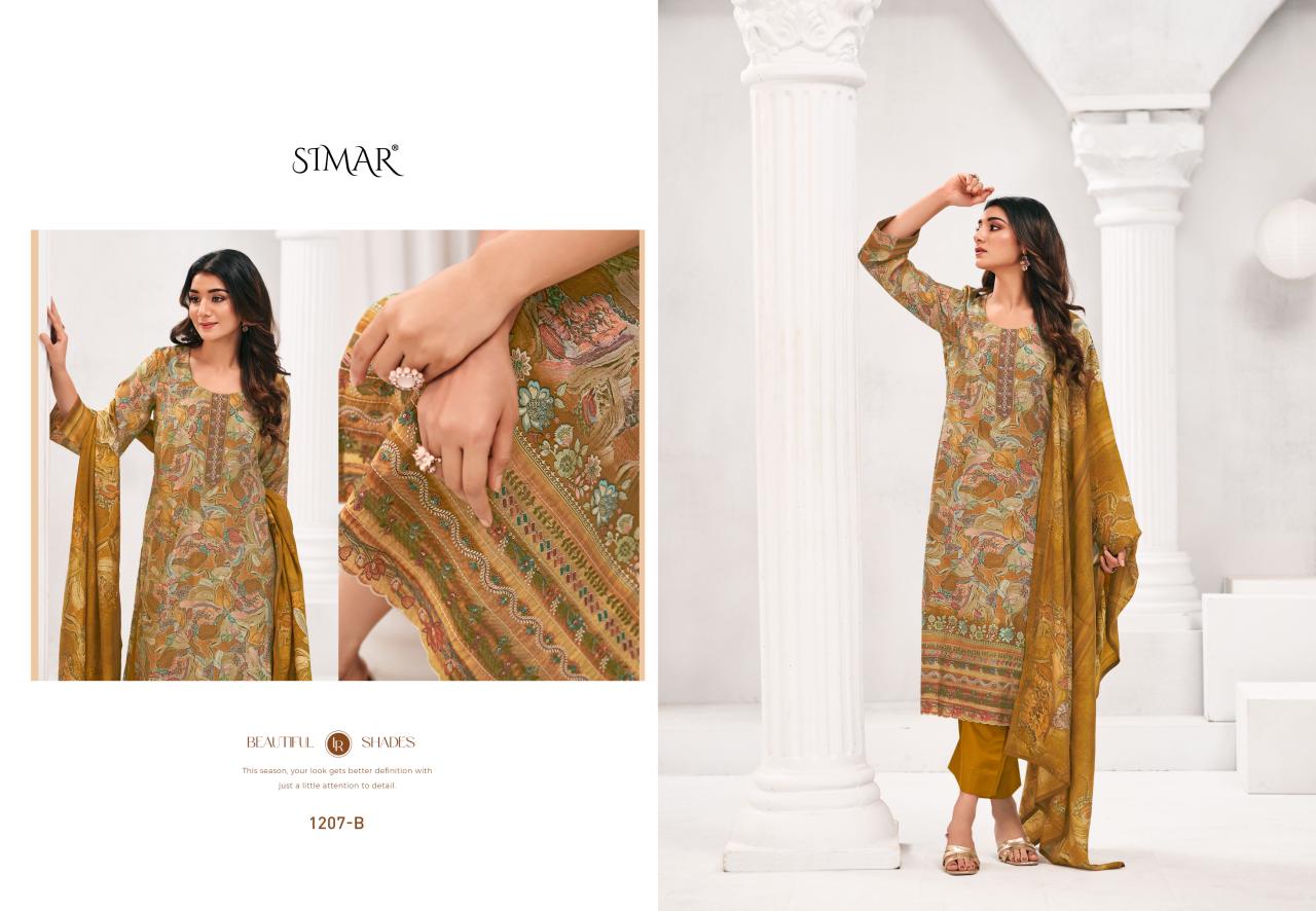 Kohira Simar Modal Muslin Pant Style Suits Supplier Gujarat