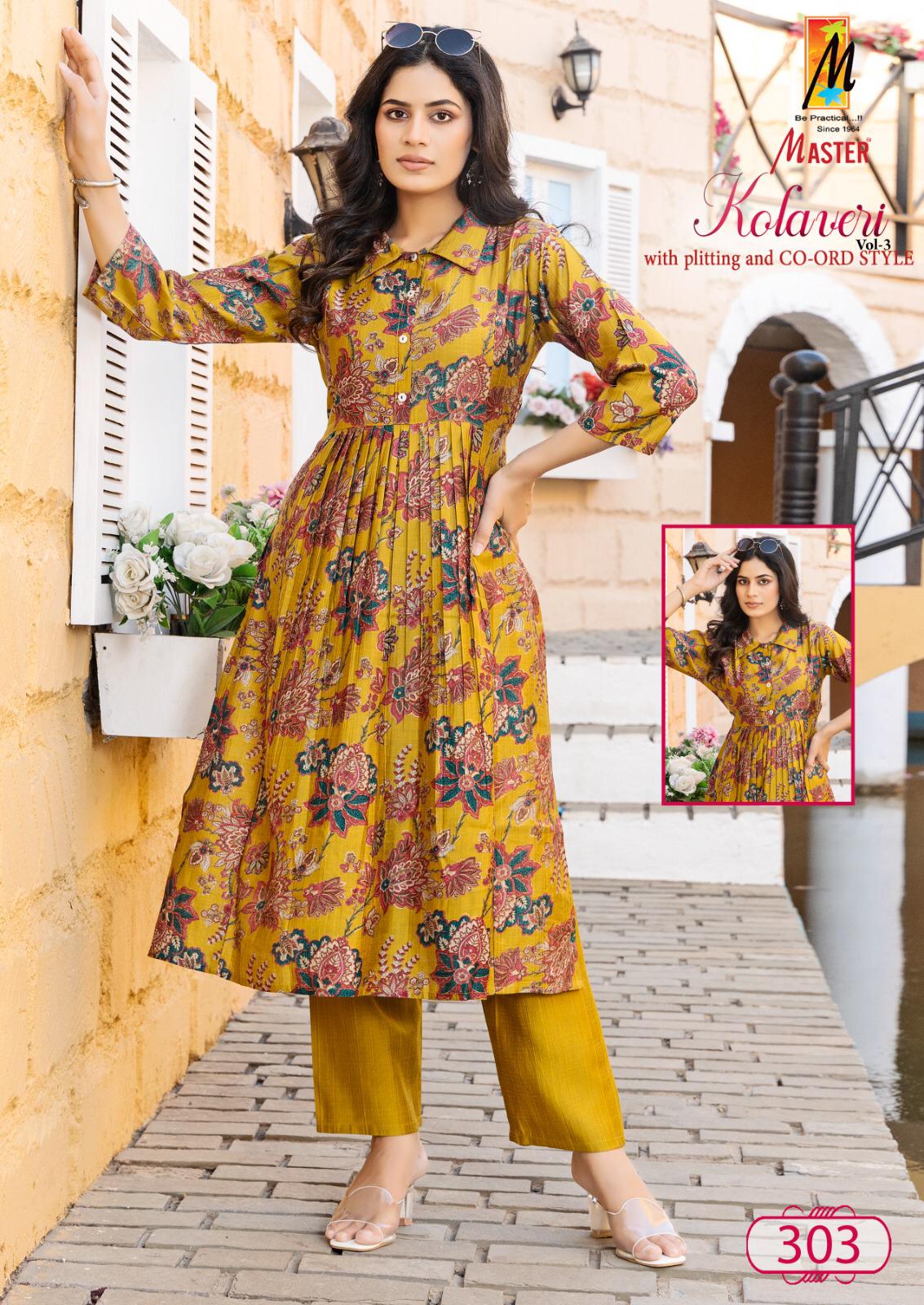Kolaveri Vol 3 Master Vetican Co Ord Set Wholesaler India