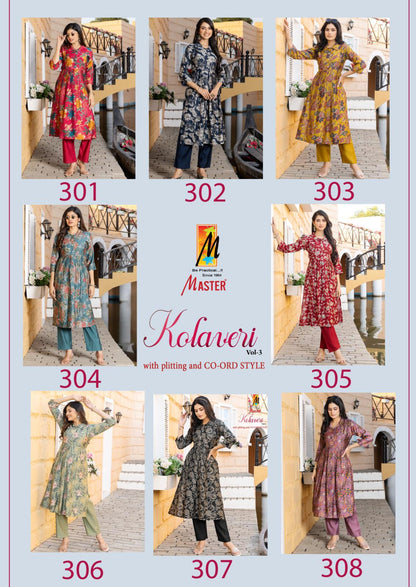 Kolaveri Vol 3 Master Vetican Co Ord Set Wholesaler India