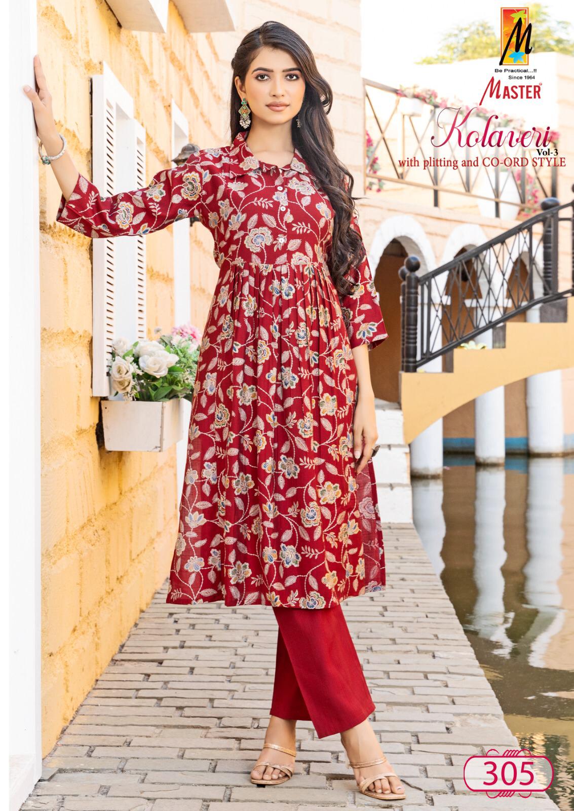 Kolaveri Vol 3 Master Vetican Co Ord Set Wholesaler India