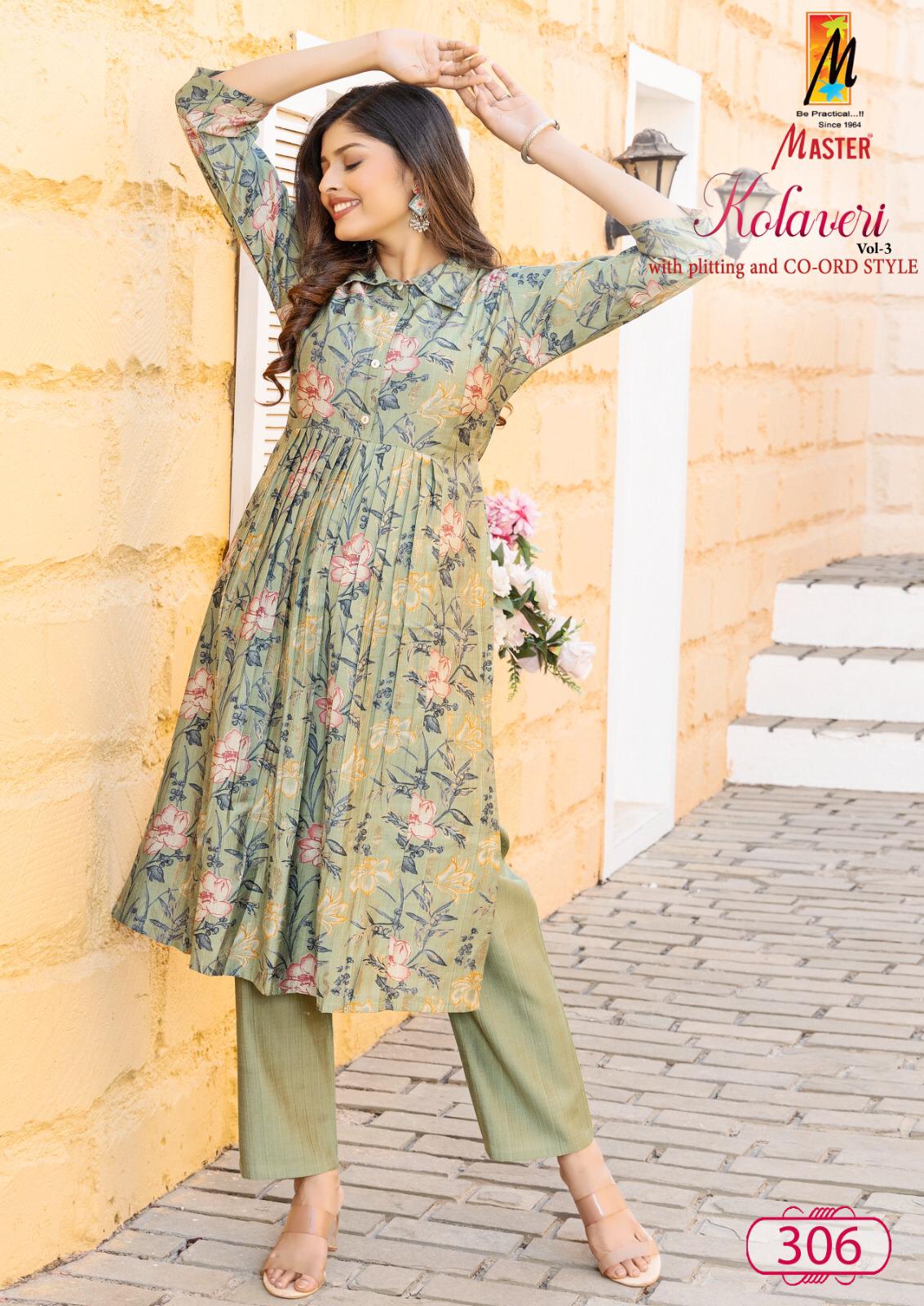 Kolaveri Vol 3 Master Vetican Co Ord Set Wholesaler India