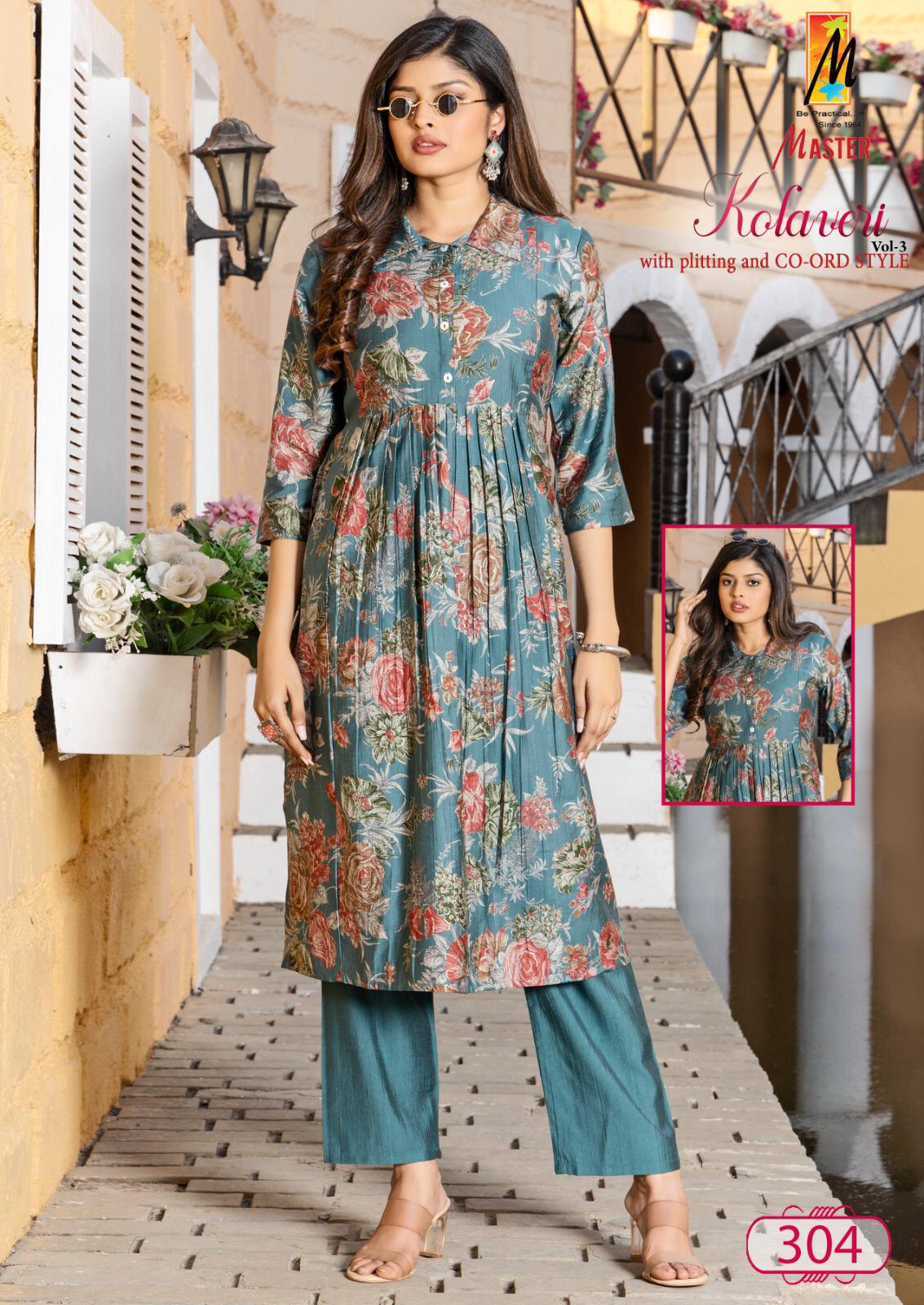 Kolaveri Vol 3 Master Vetican Co Ord Set Wholesaler India