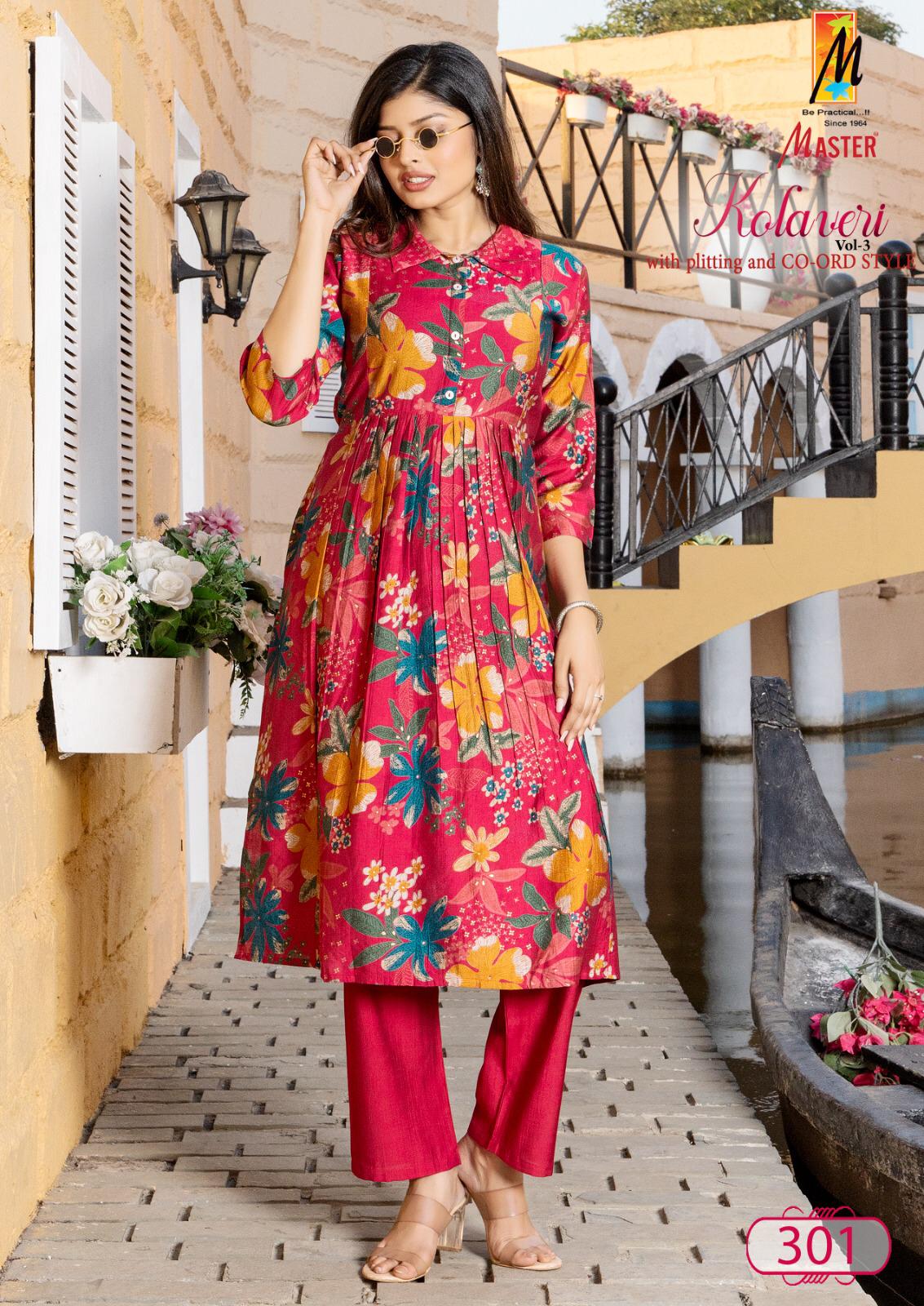 Kolaveri Vol 3 Master Vetican Co Ord Set Wholesaler India