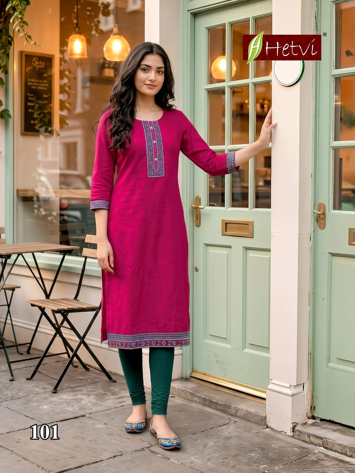 Komal Hetvi Gadwal Knee Length Kurtis Exporter India