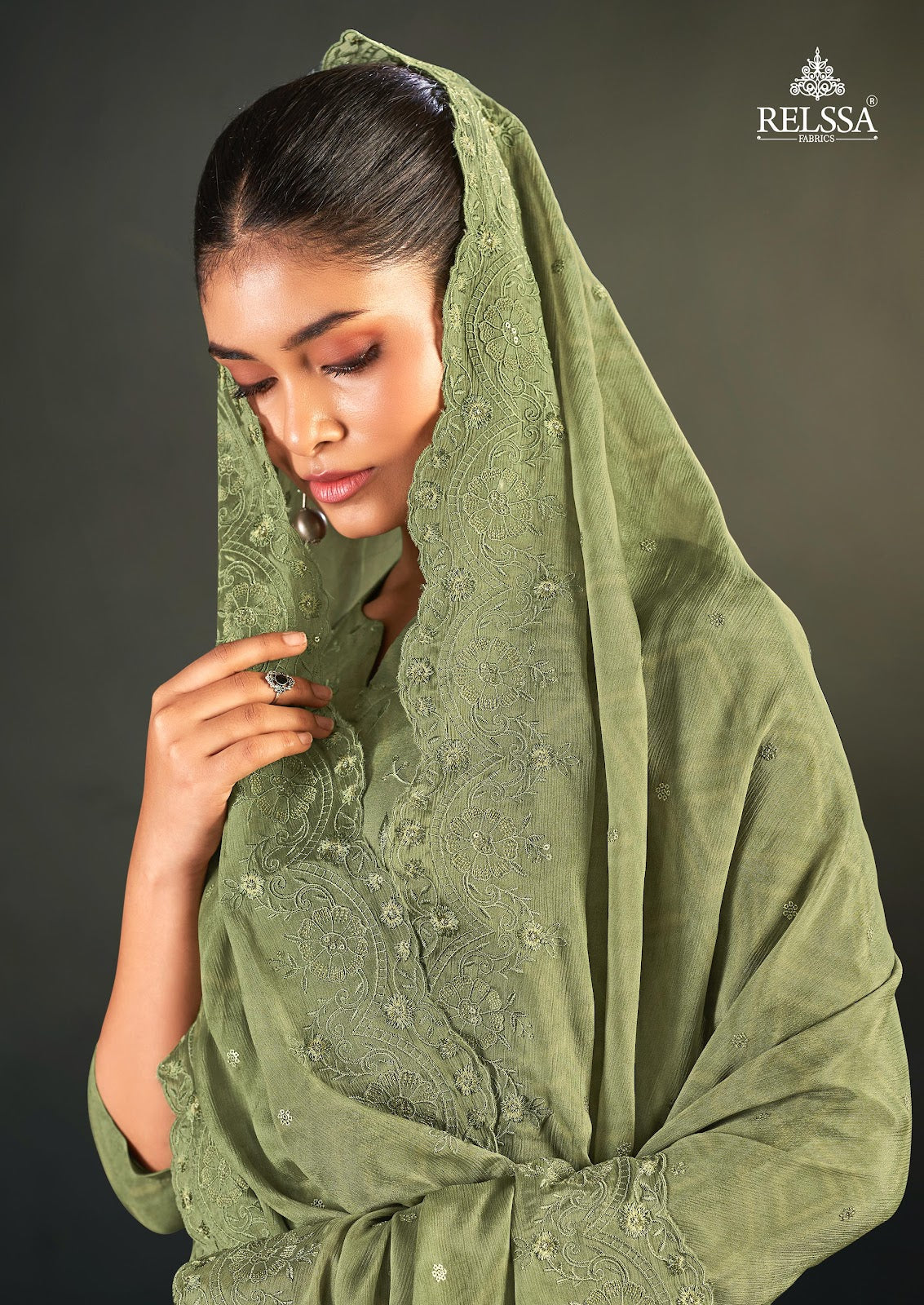 Konica Vol 12 Relssa Fabrics Pant Style Suits Supplier India