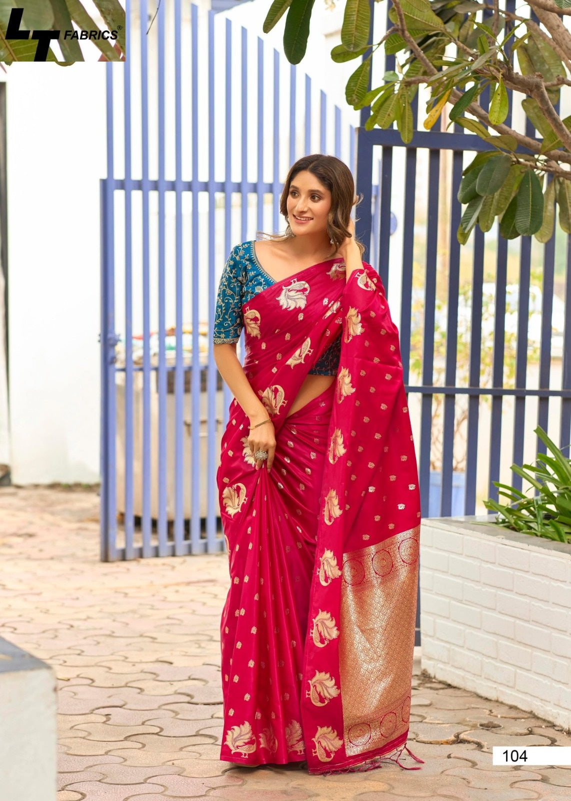 Kontina Vol 1 Lt Fabrics Satin Sarees Supplier Gujarat