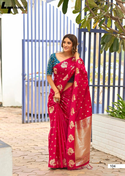 Kontina Vol 1 Lt Fabrics Satin Sarees Supplier Gujarat