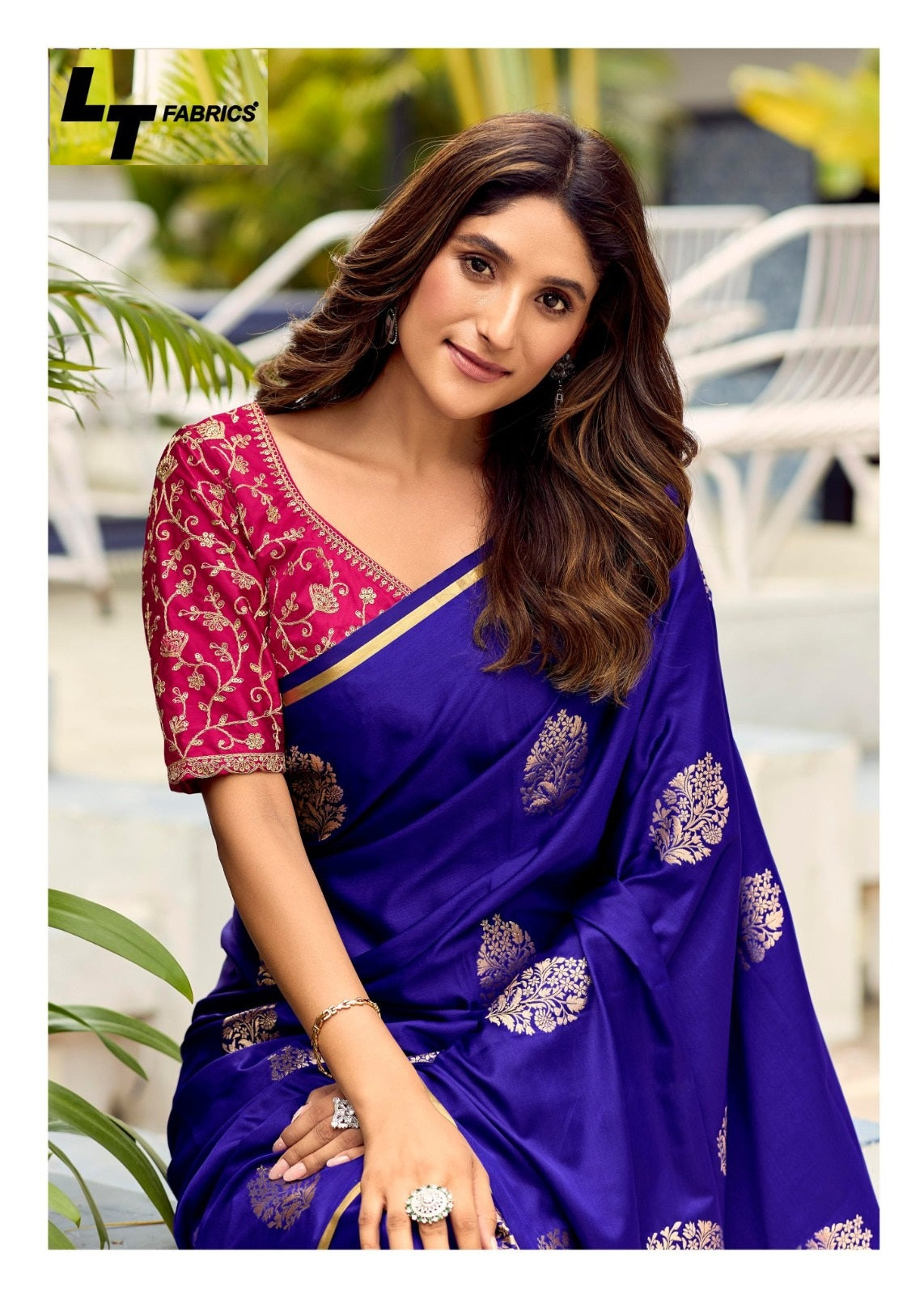 Kontina Vol 2 Lt Fabrics Satin Sarees Exporter Gujarat