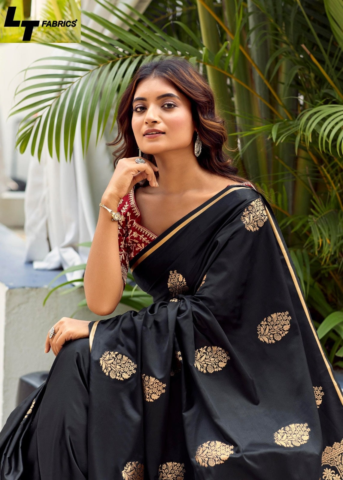 Kontina Vol 2 Lt Fabrics Satin Sarees Exporter Gujarat