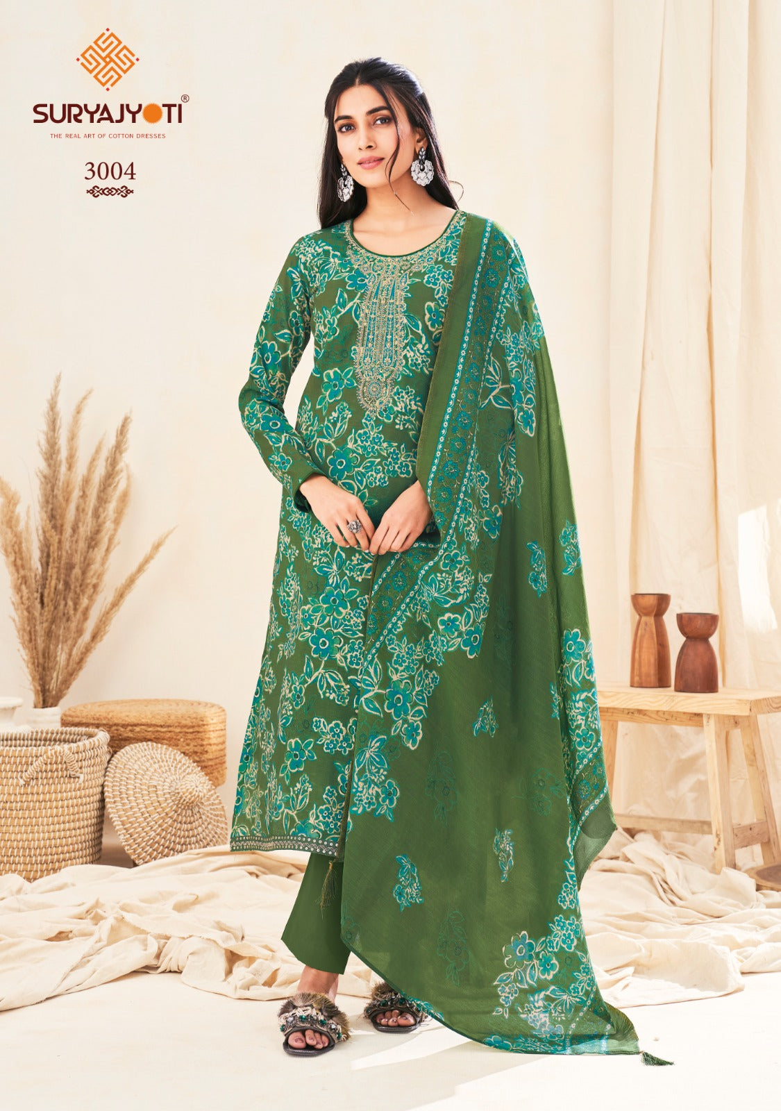 Kora Vol 3 Suryajyoti Modal Pant Style Suits Supplier