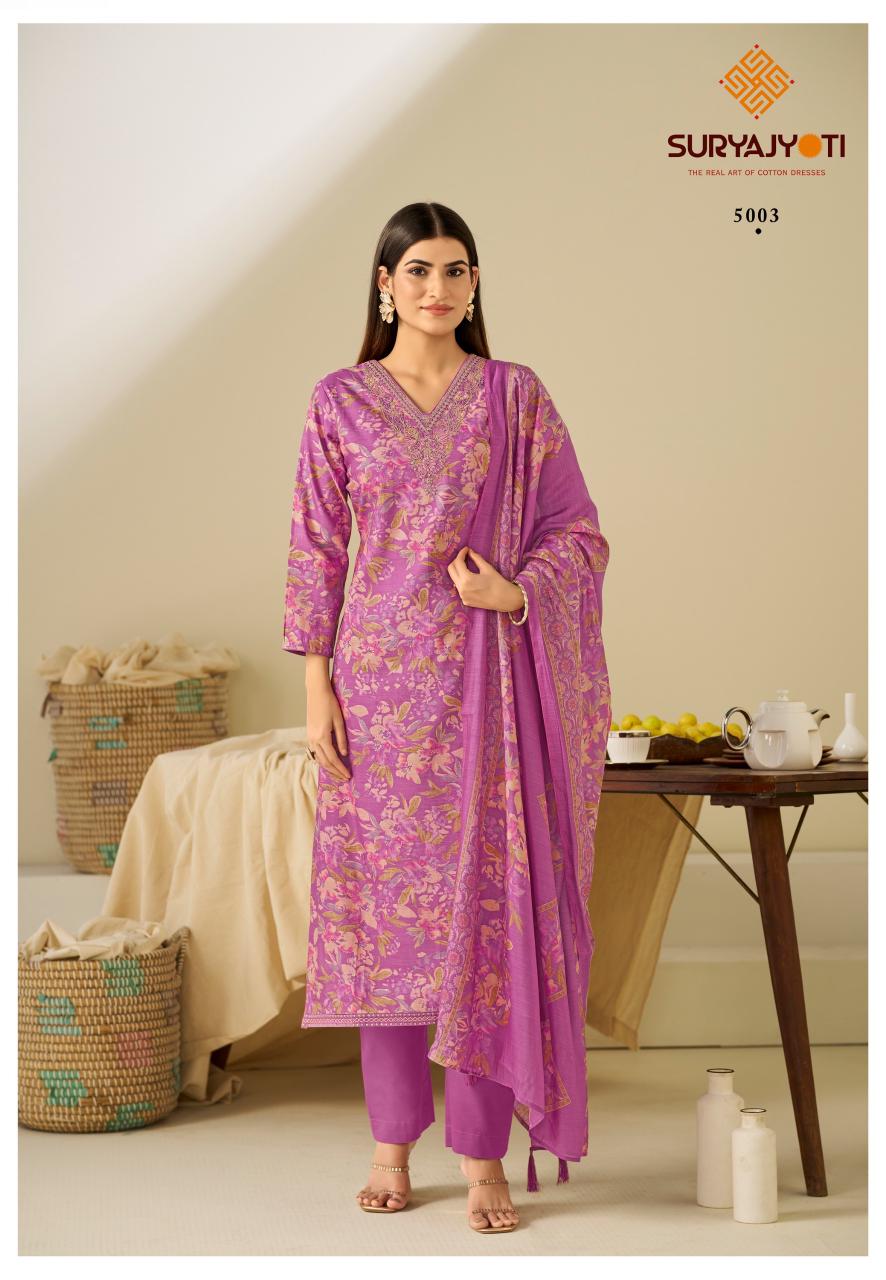 Kora Vol 5 Suryajyoti Modal Pant Style Suits Wholesale