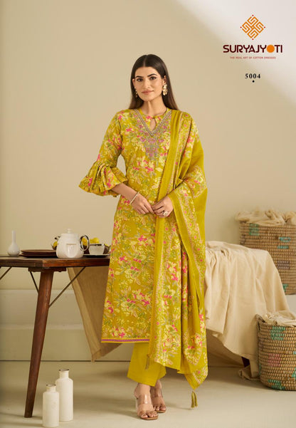 Kora Vol 5 Suryajyoti Modal Pant Style Suits Wholesale