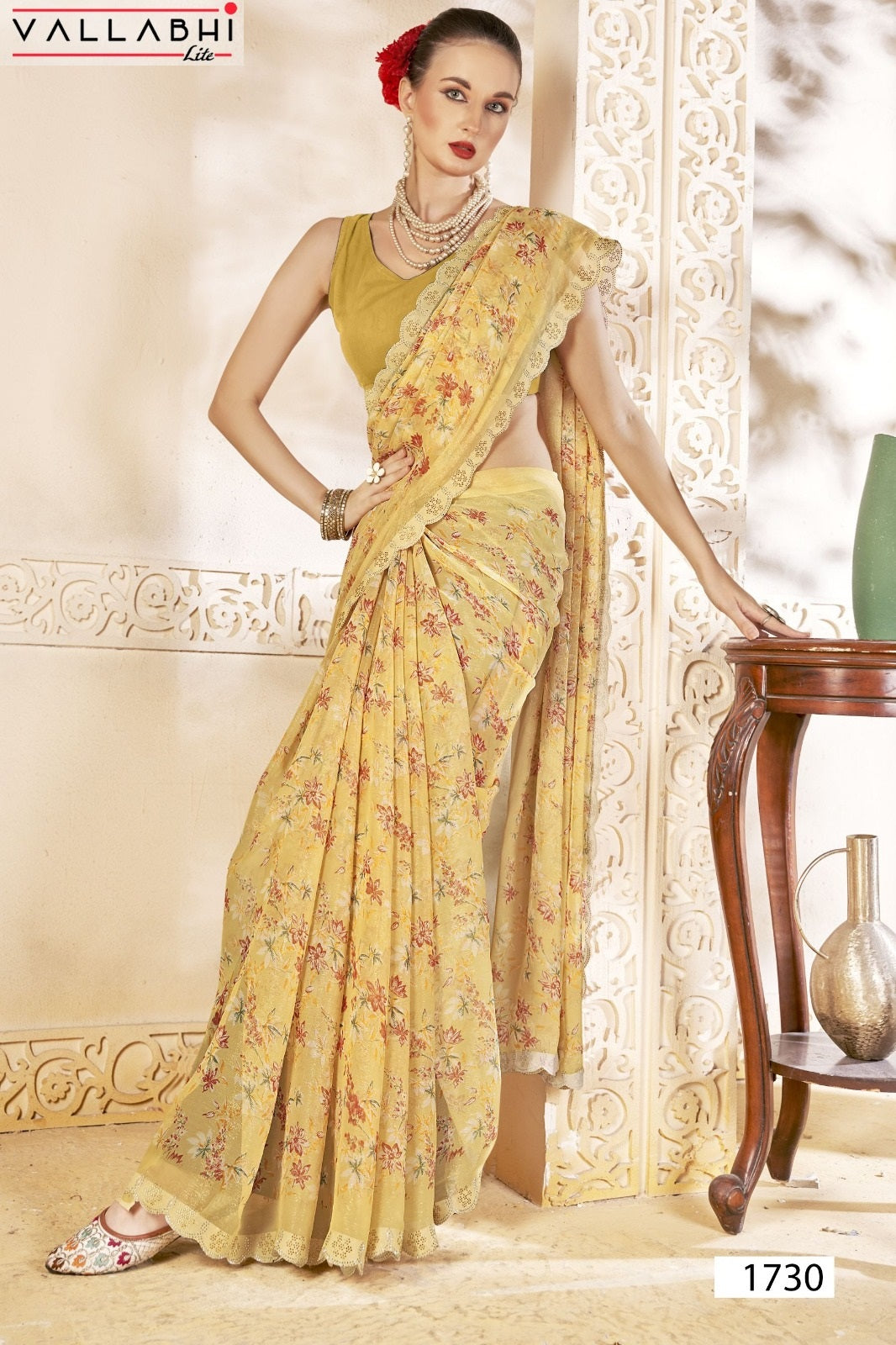 Korbin Vallabhi Lite Georgette Sarees Wholesaler Gujarat