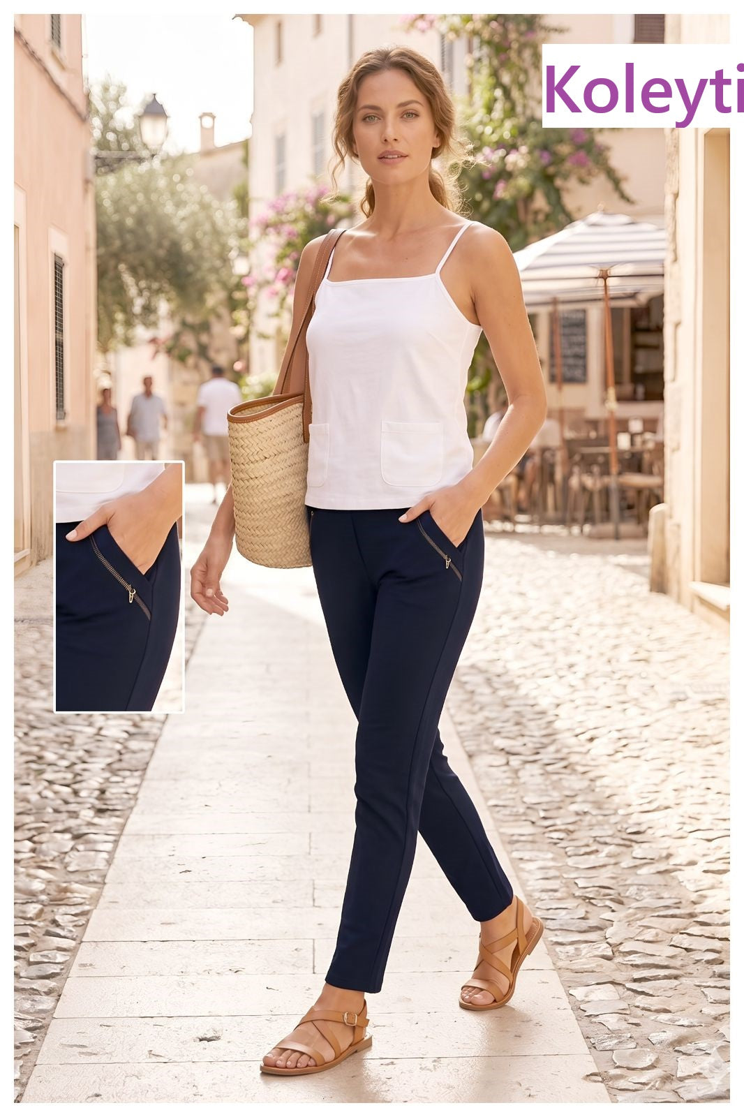 Korean 0705 Koleyti Women Pants Wholesaler Gujarat