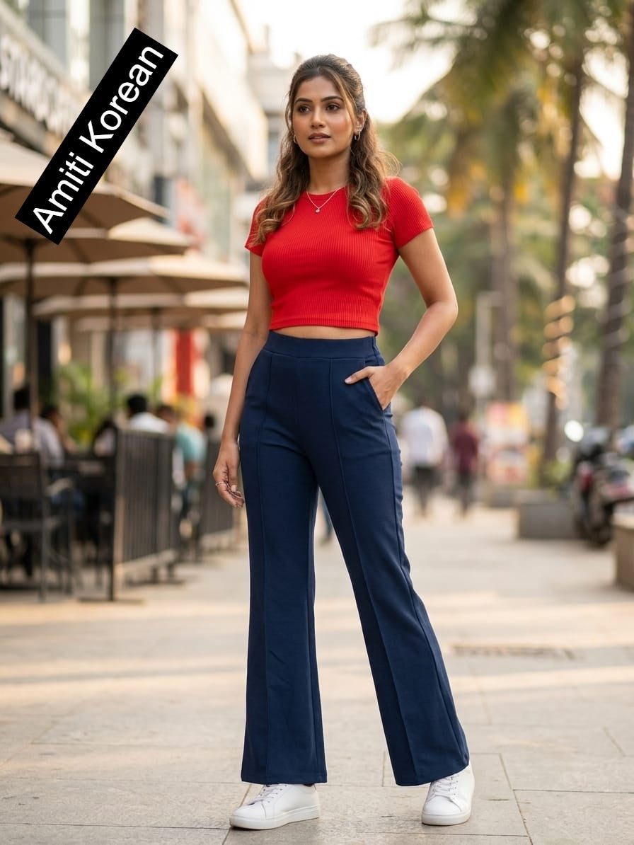 Korean 2807 Amiti Imported Women Pants Wholesale Rate