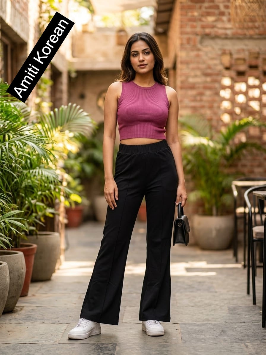 Korean 2807 Amiti Imported Women Pants Wholesale Rate