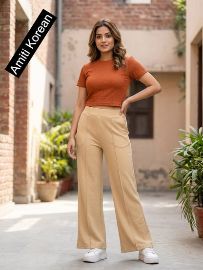 Korean 2807 Amiti Imported Women Pants Wholesale Rate