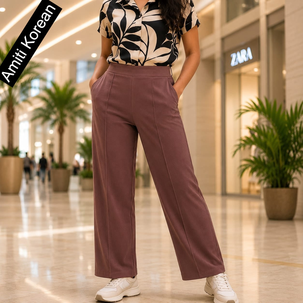 Korean Imported Amiti Women Pants Exporter India