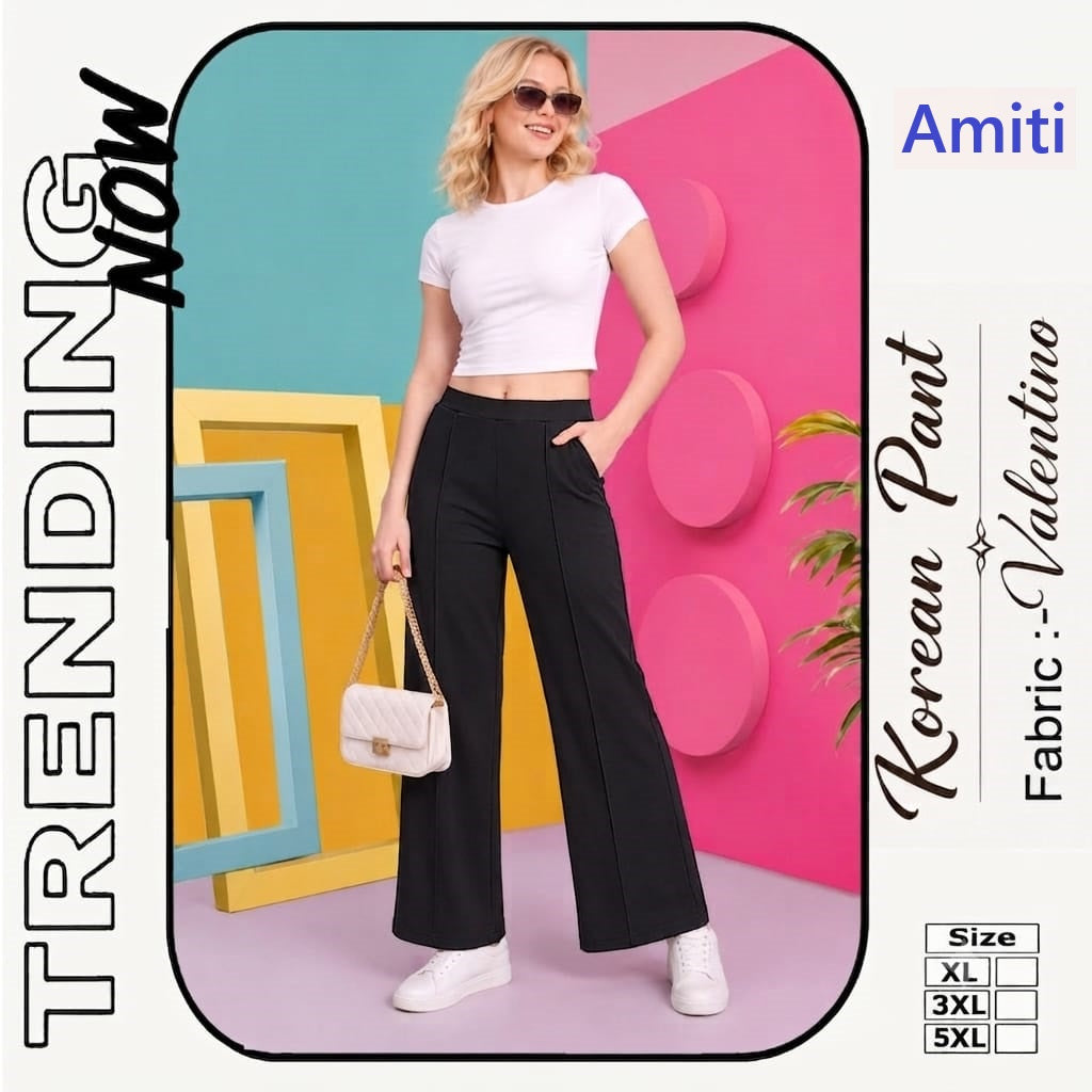 Korean Plus Size Amiti Imported Women Pants Supplier Gujarat