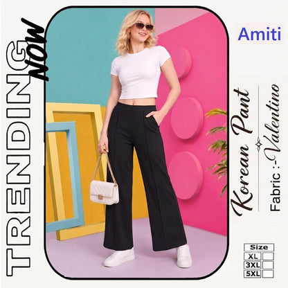 Korean Plus Size Amiti Imported Women Pants Supplier Gujarat