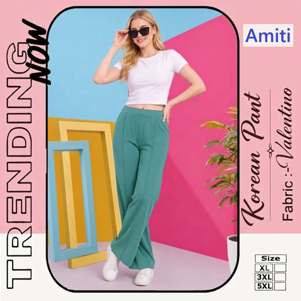 Korean Plus Size Amiti Imported Women Pants Supplier Gujarat