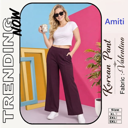 Korean Plus Size Amiti Imported Women Pants Supplier Gujarat
