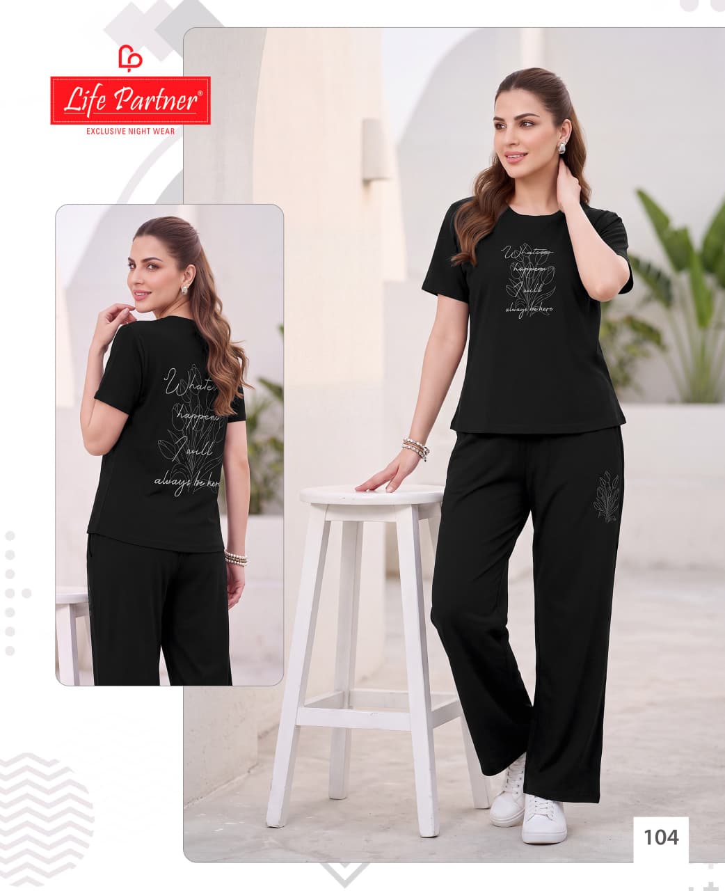Korean Style 3009 Life Partner Imported Co Ord Set Wholesale Price