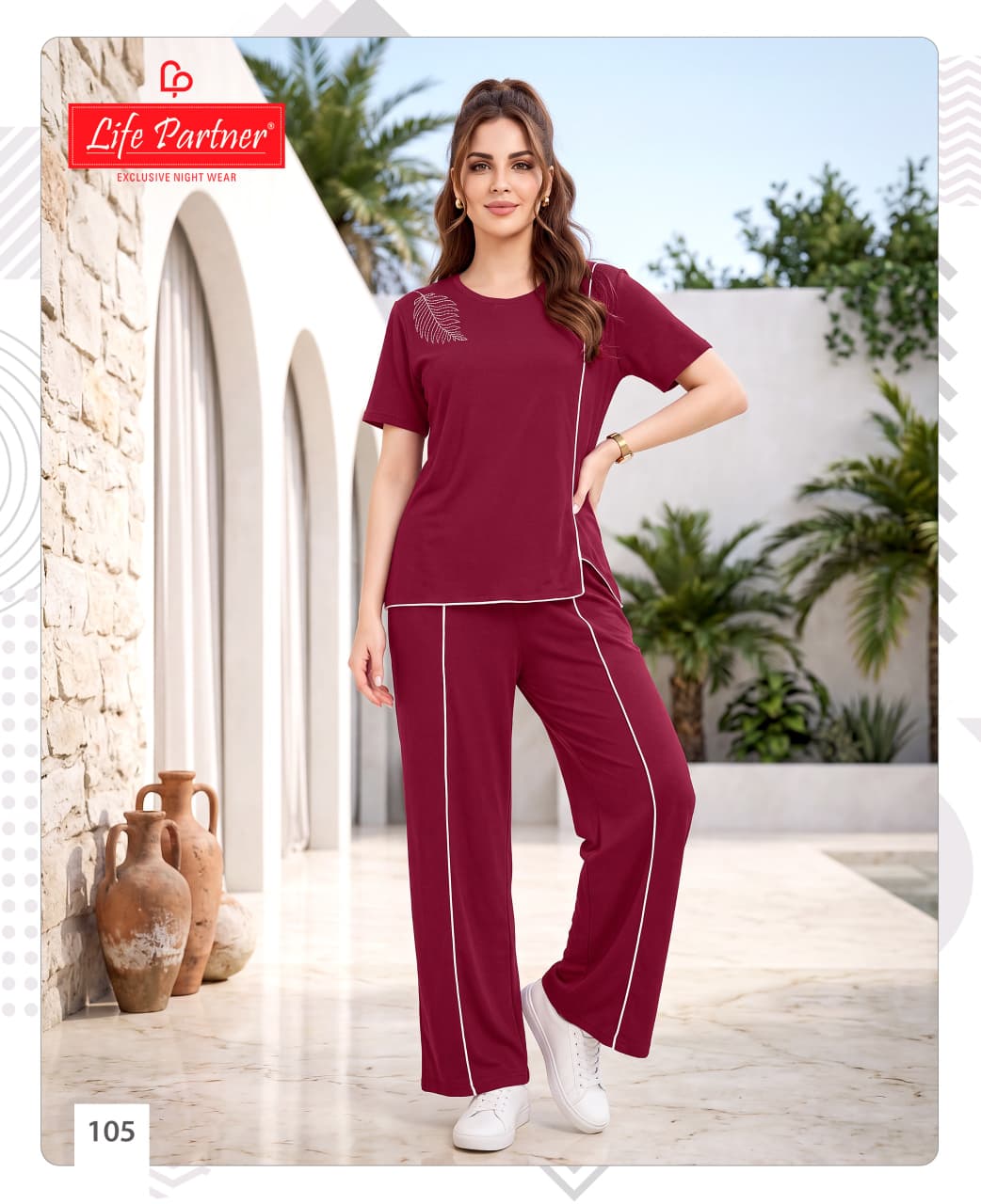 Korean Style 3009 Life Partner Imported Co Ord Set Wholesale Price