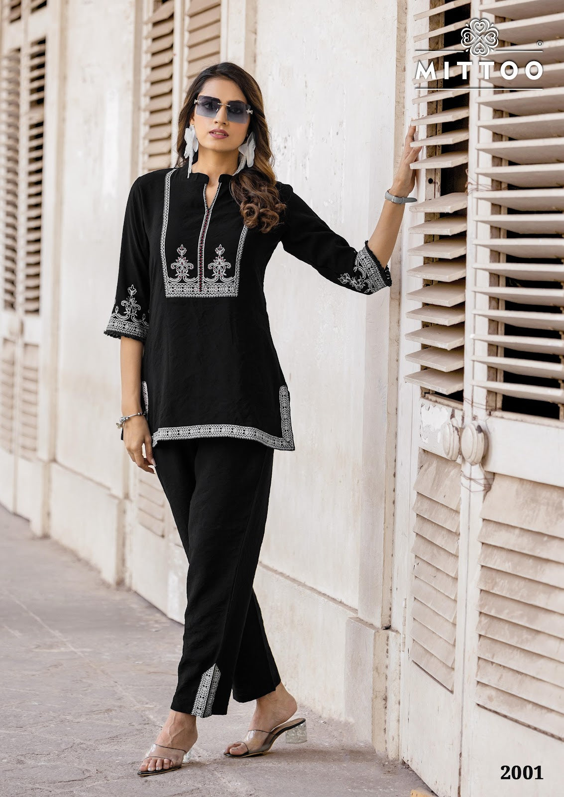 Korra Mittoo Viscose Slub Co Ord Set Supplier Ahmedabad