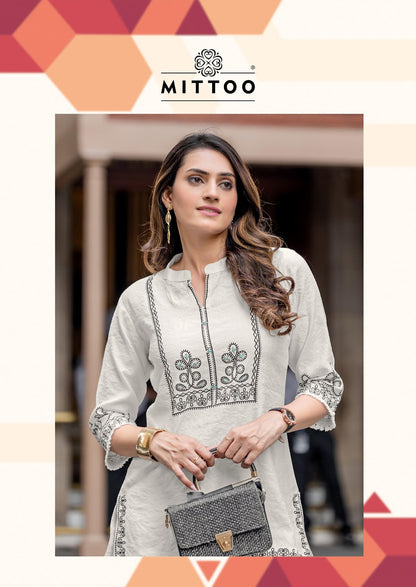 Korra Mittoo Viscose Slub Co Ord Set Supplier Ahmedabad