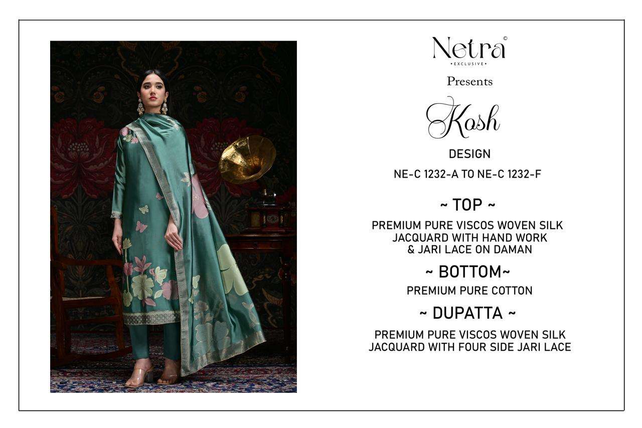 Kosh Netra Woven Silk Pant Style Suits Wholesale Price