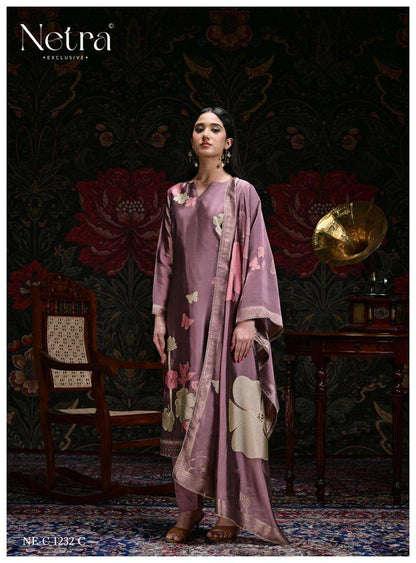 Kosh Netra Woven Silk Pant Style Suits Wholesale Price