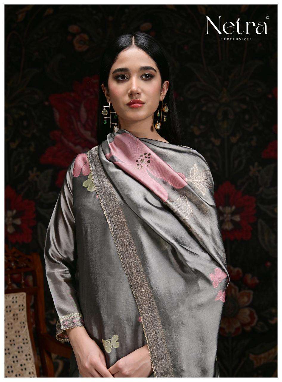 Kosh Netra Woven Silk Pant Style Suits Wholesale Price
