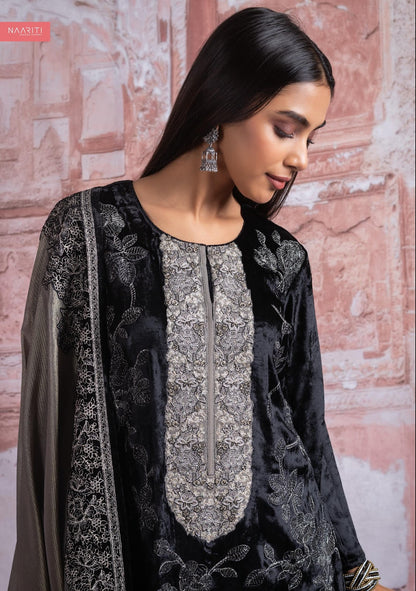 Koshir Naariti Velvet Suits Manufacturer Ahmedabad
