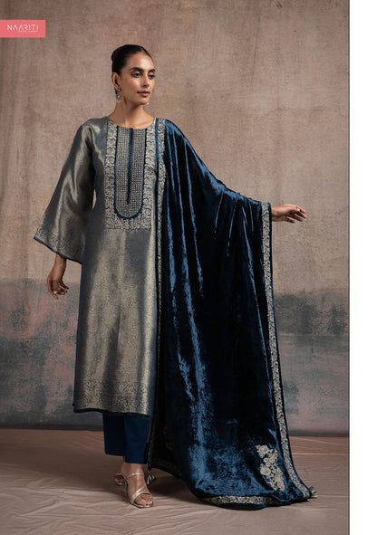 Kosi Naariti Velvet Suits Wholesaler Gujarat