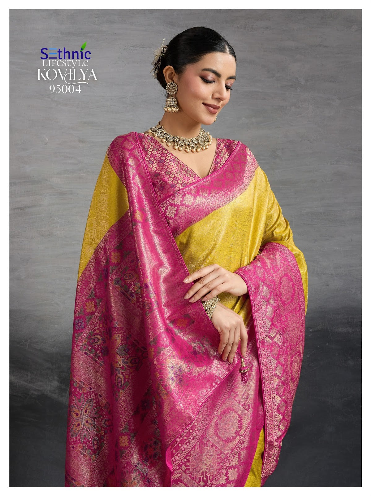 Kovilya Sethnic Soft Silk Sarees Exporter Gujarat