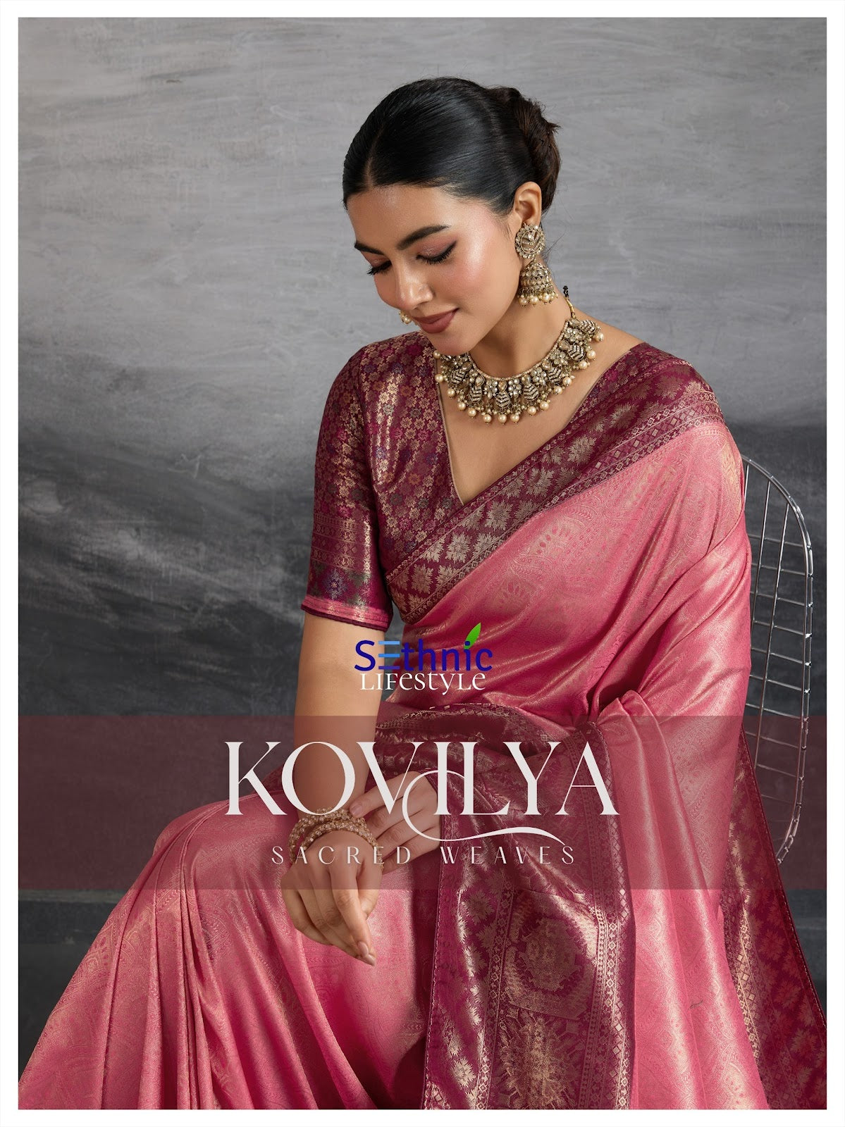Kovilya Sethnic Soft Silk Sarees Exporter Gujarat