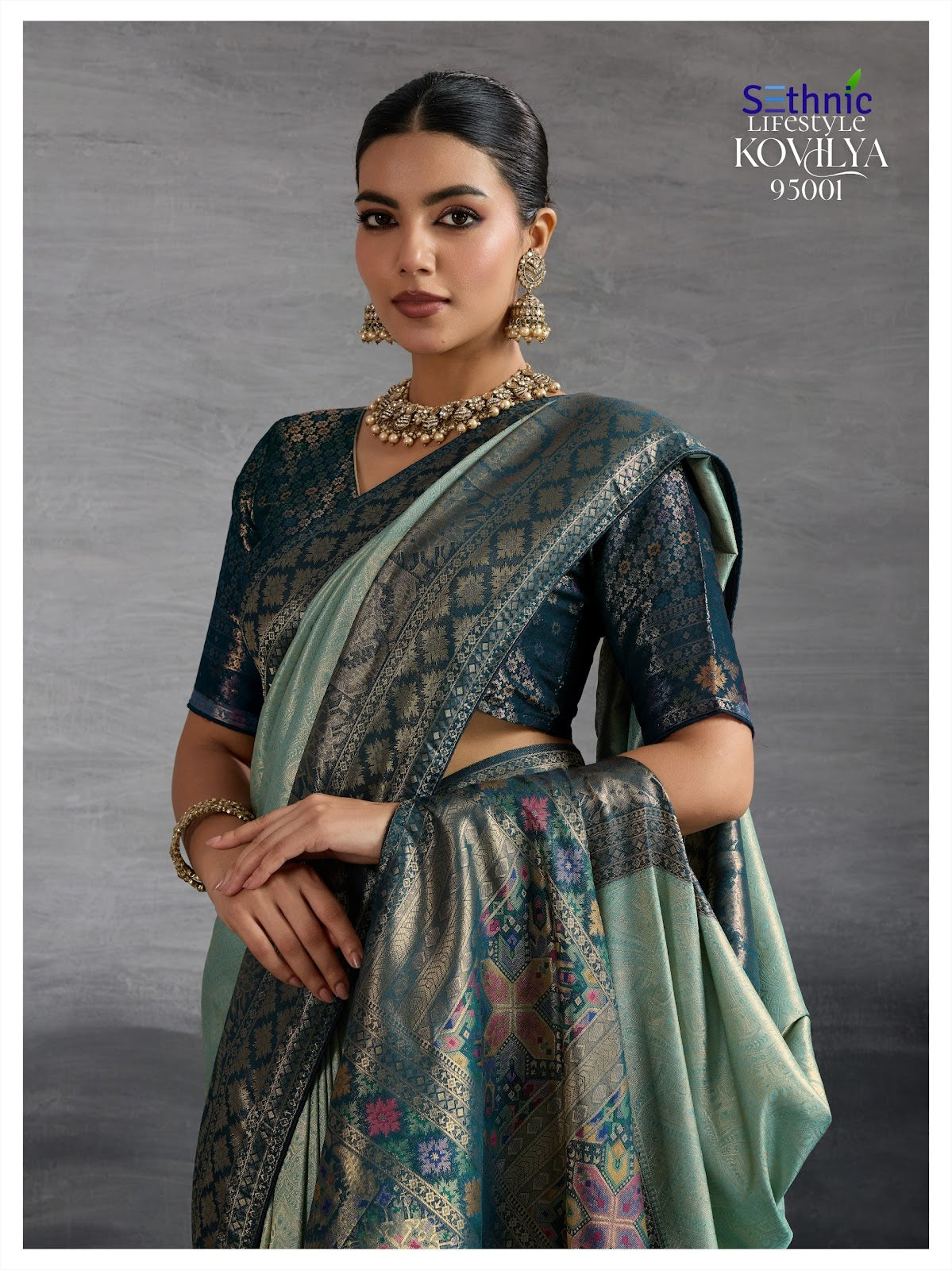 Kovilya Sethnic Soft Silk Sarees Exporter Gujarat