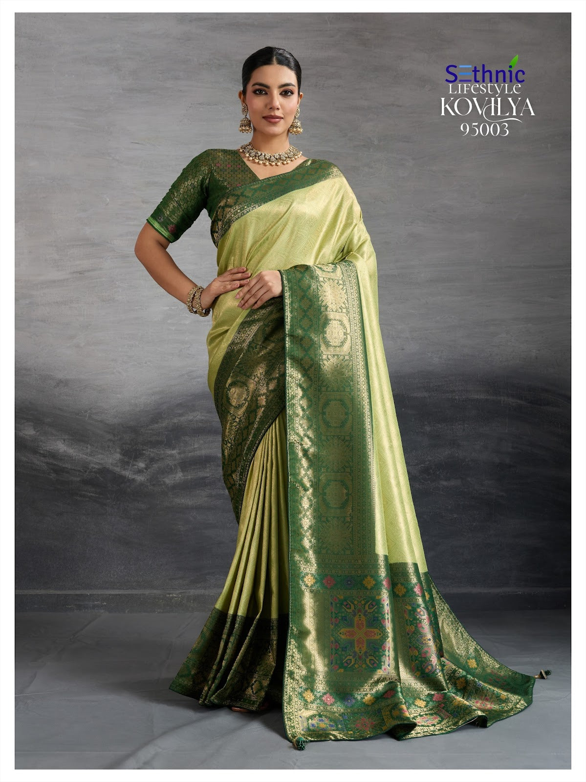 Kovilya Sethnic Soft Silk Sarees Exporter Gujarat