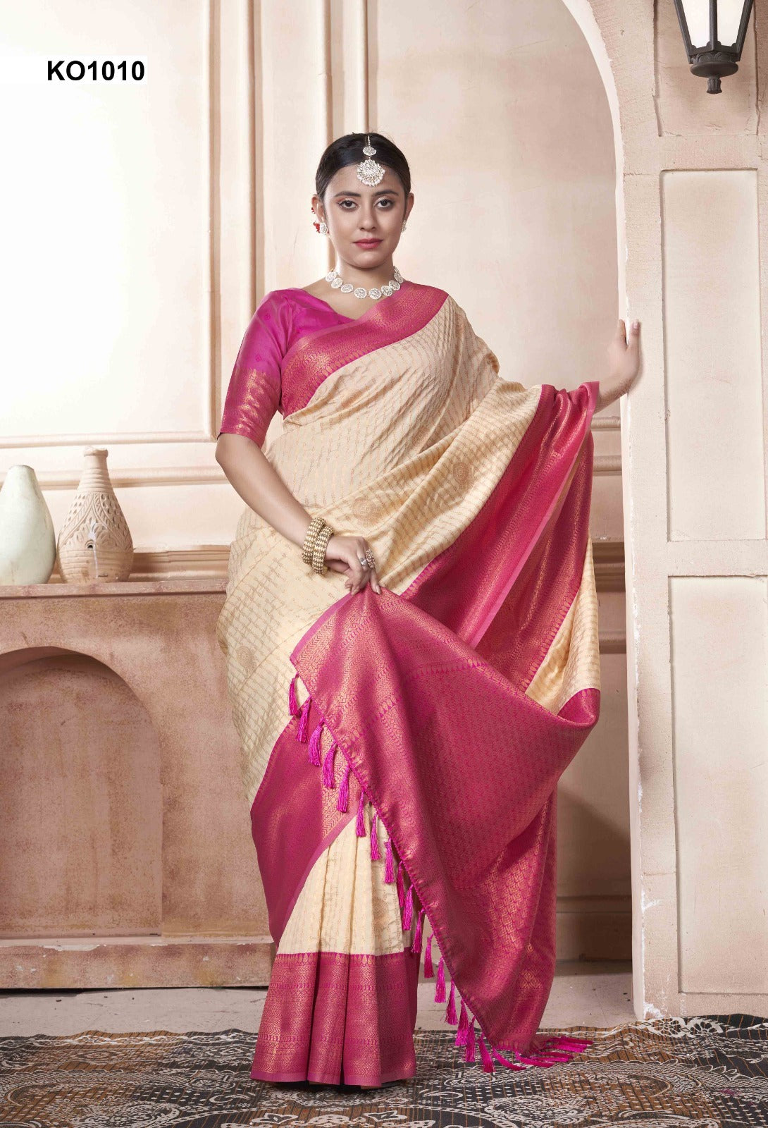 Koyal Ko1001 To Ko1016 3 Of Kanjivaram Silk Sarees Supplier