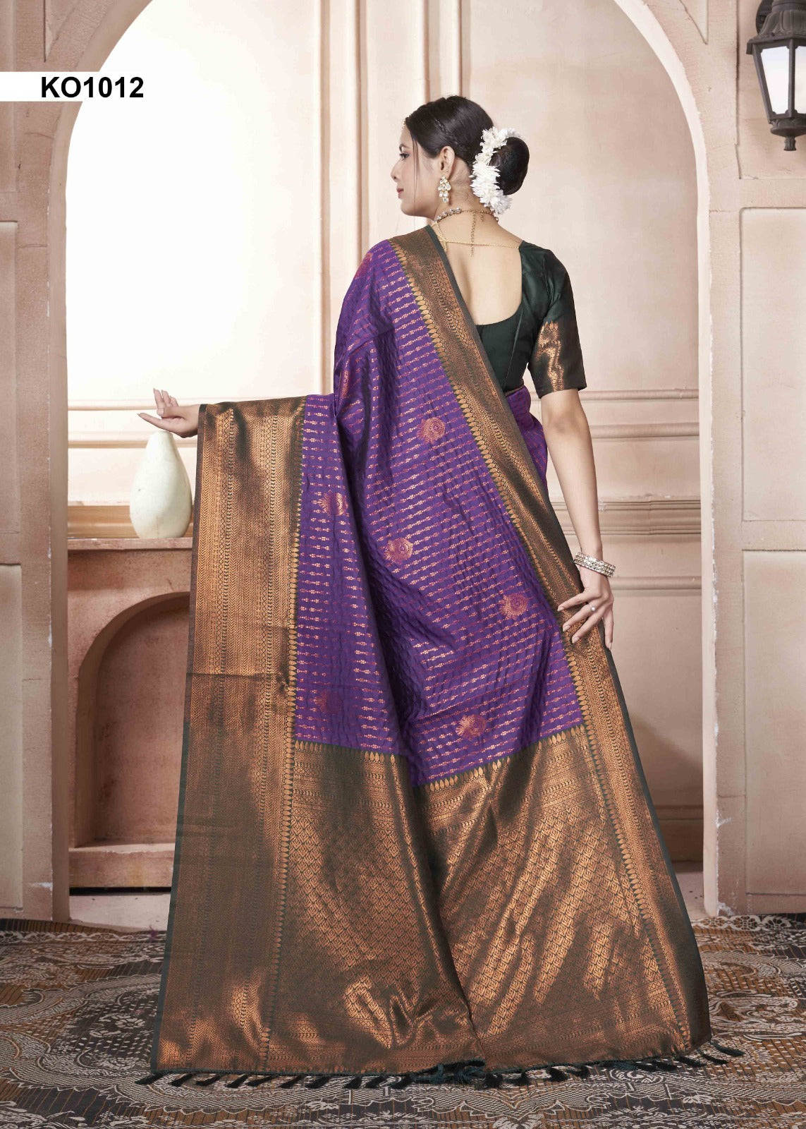 Koyal Ko1001 To Ko1016 3 Of Kanjivaram Silk Sarees Supplier