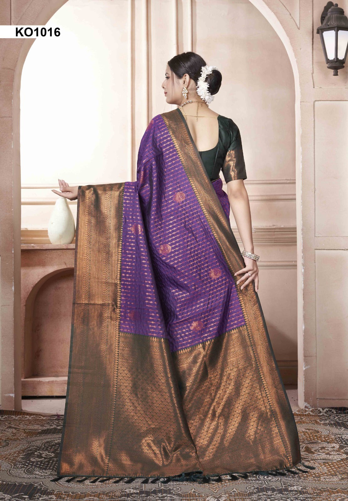 Koyal Ko1001 To Ko1016 3 Of Kanjivaram Silk Sarees Supplier