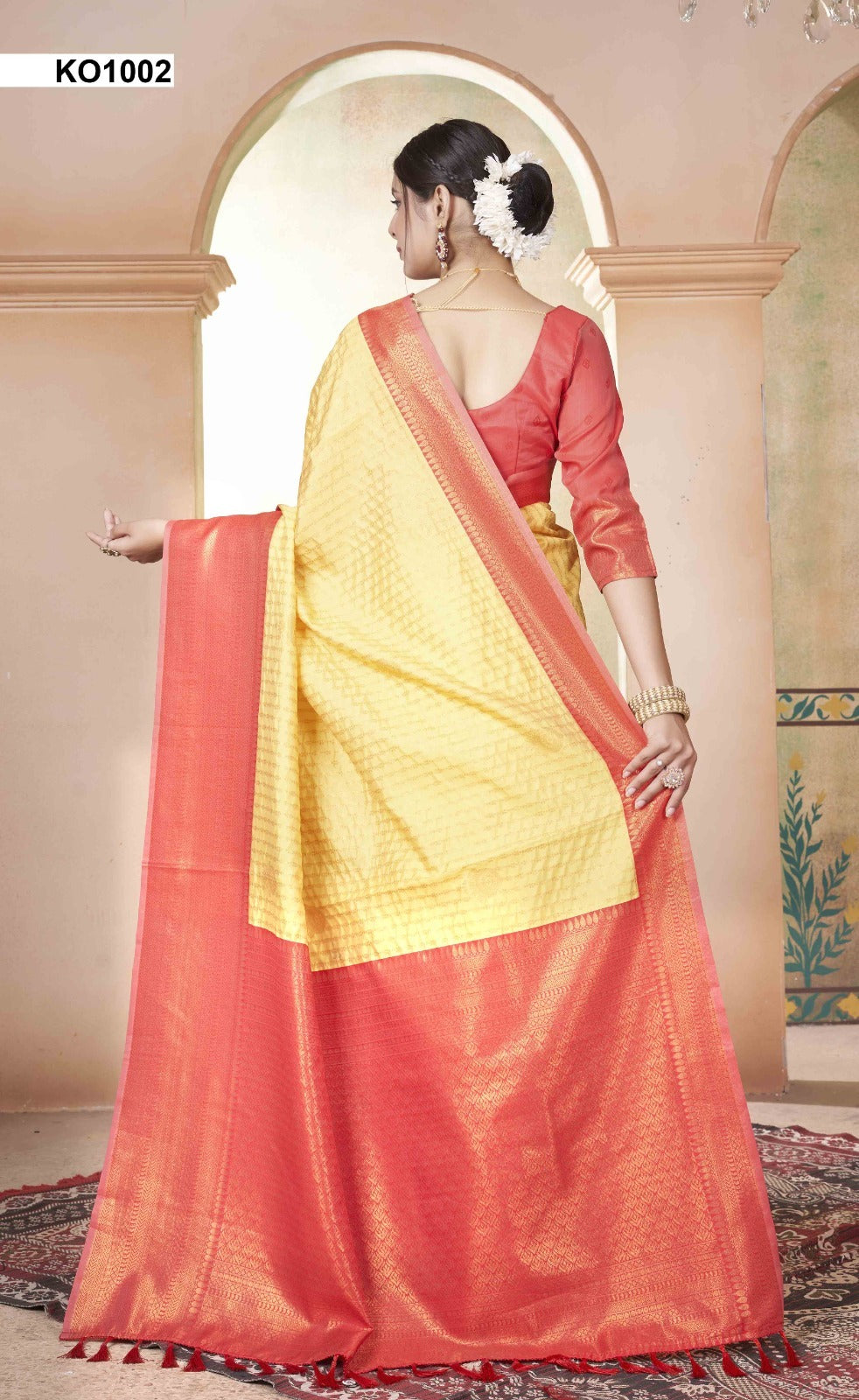 Koyal Ko1001 To Ko1016 3 Of Kanjivaram Silk Sarees Supplier