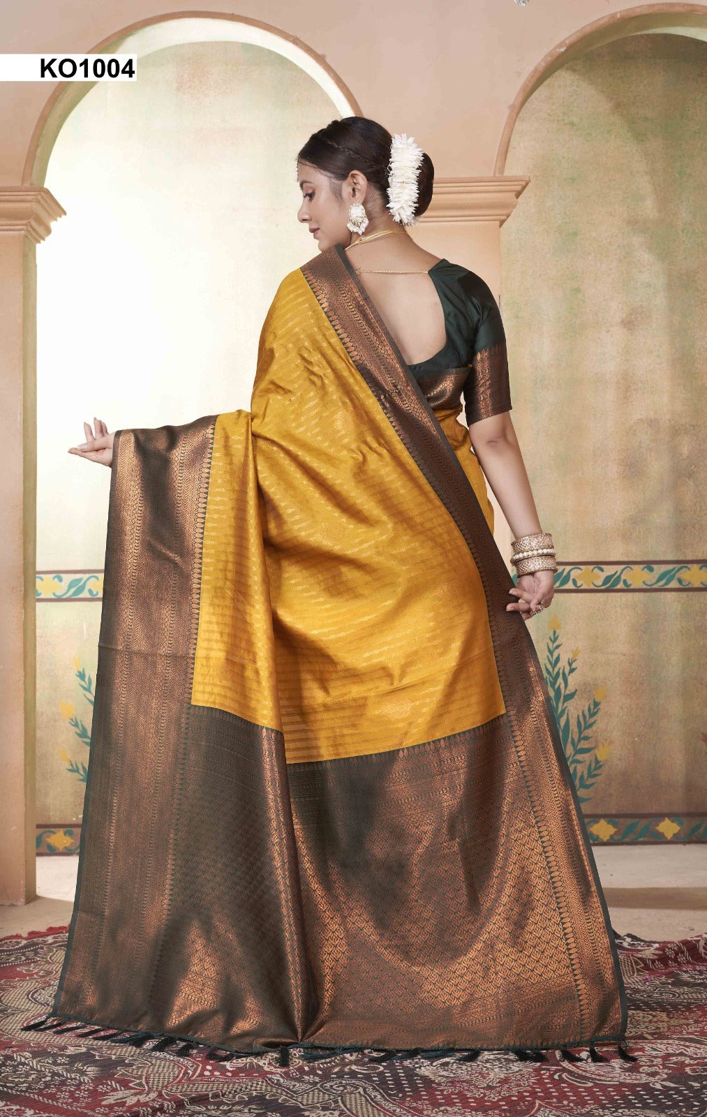 Koyal Ko1001 To Ko1016 3 Of Kanjivaram Silk Sarees Supplier