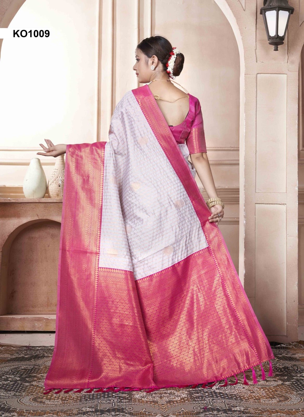 Koyal Ko1001 To Ko1016 3 Of Kanjivaram Silk Sarees Supplier